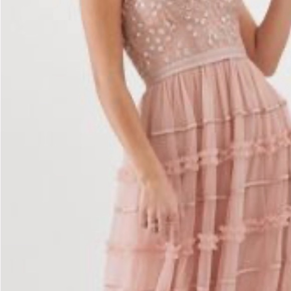 Needle & Thread Blush Pink Dress - Picture 3 of 11